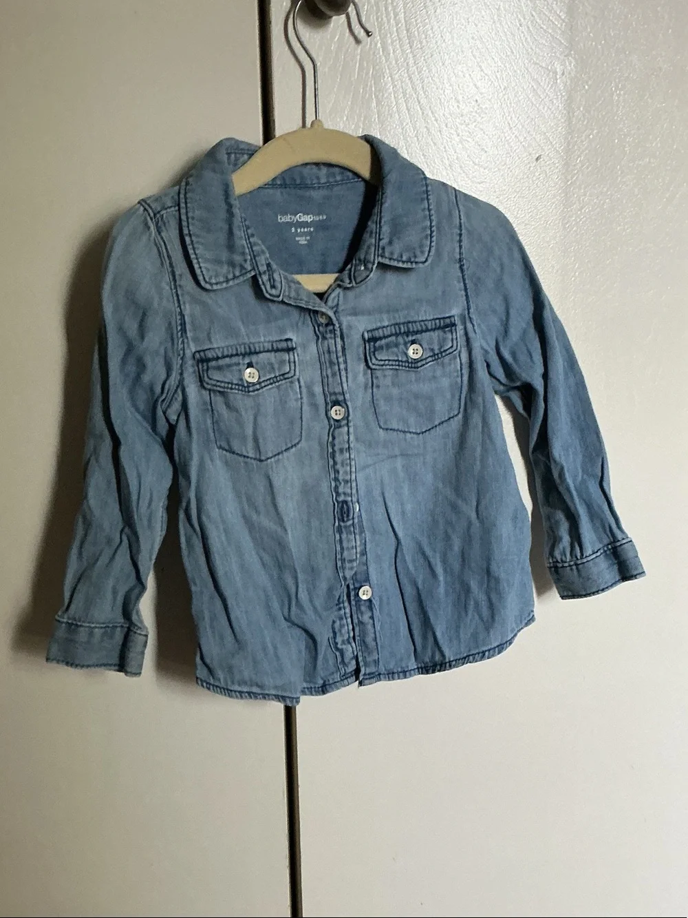 GAP Light Blue Denim Jacket for Kids
